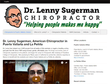 Tablet Screenshot of drlennysugerman.com